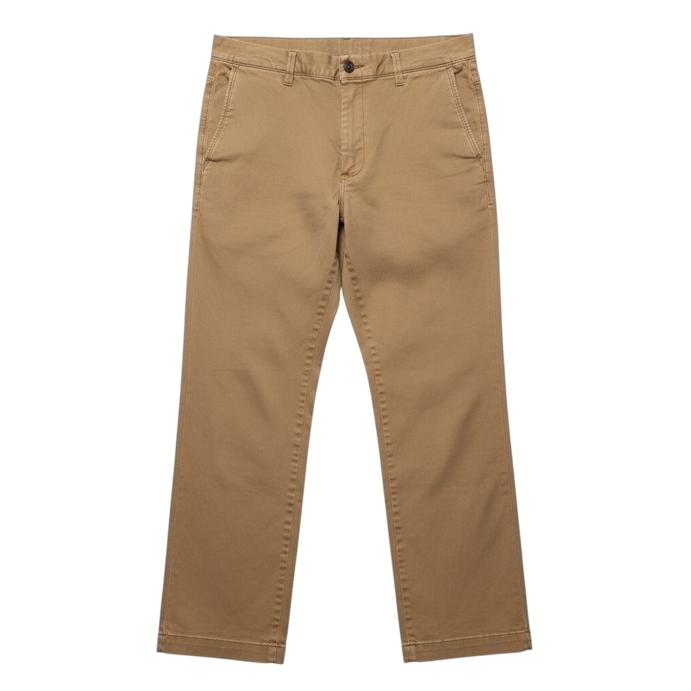 GAP Men’s 36x30 Relaxed Fit Khaki Chino Pants Preppy Golf Casual Cotton Blend